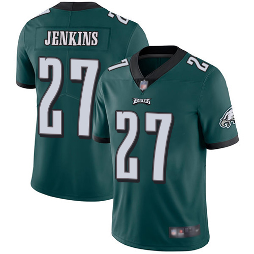 Men Philadelphia Eagles #27 Malcolm Jenkins Midnight Green Team Color Vapor Untouchable NFL Jersey